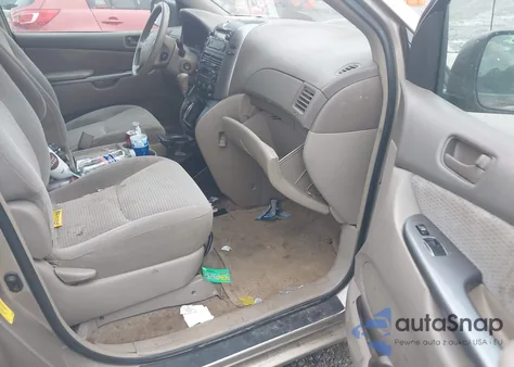 2006 Toyota Sienna Le из США, поврежденный, VIN 5TDZA23C36S440757